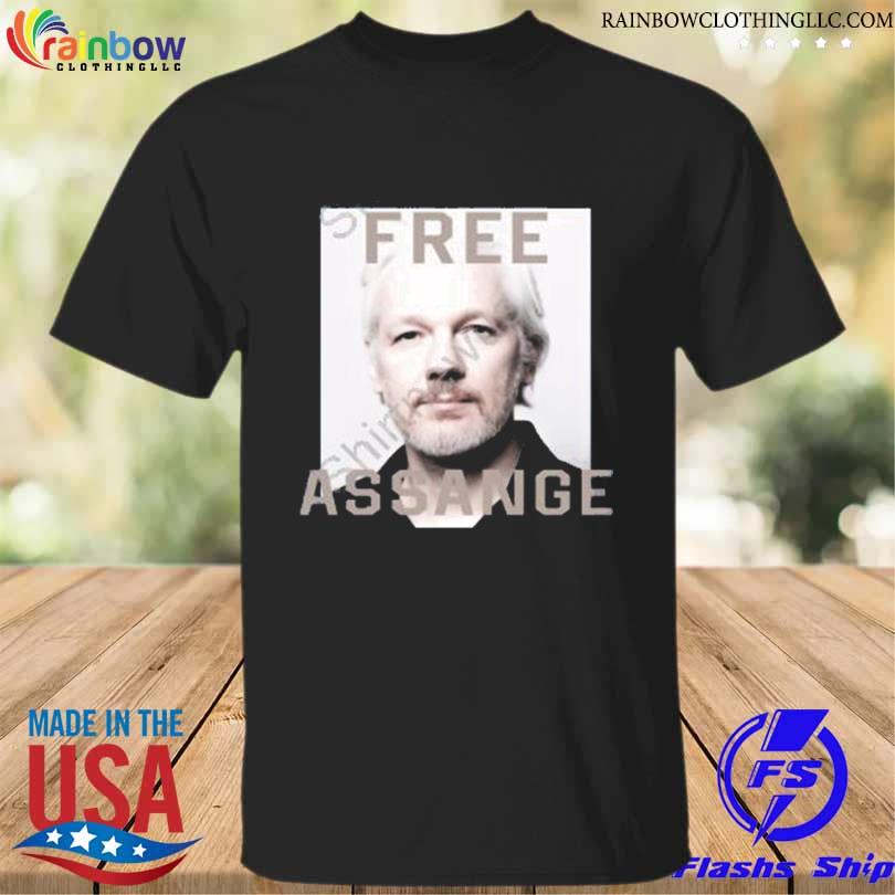 Free assange 2023 shirt