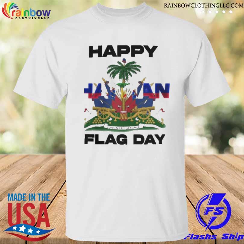 Happy haitian flag day 2023 shirt