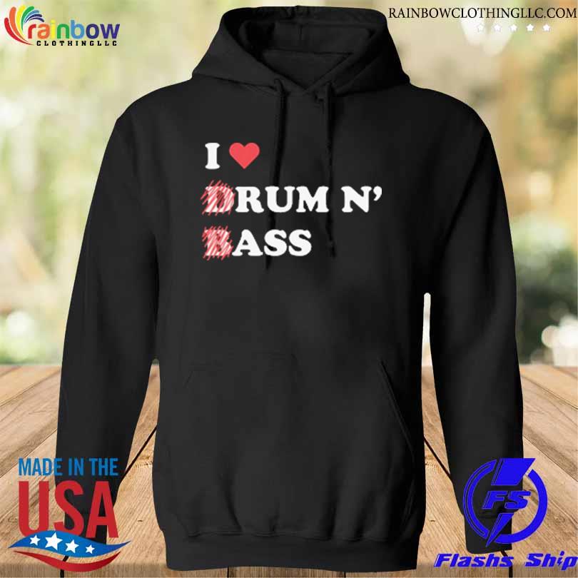 I heart drum & bass 2023 s hoodie den