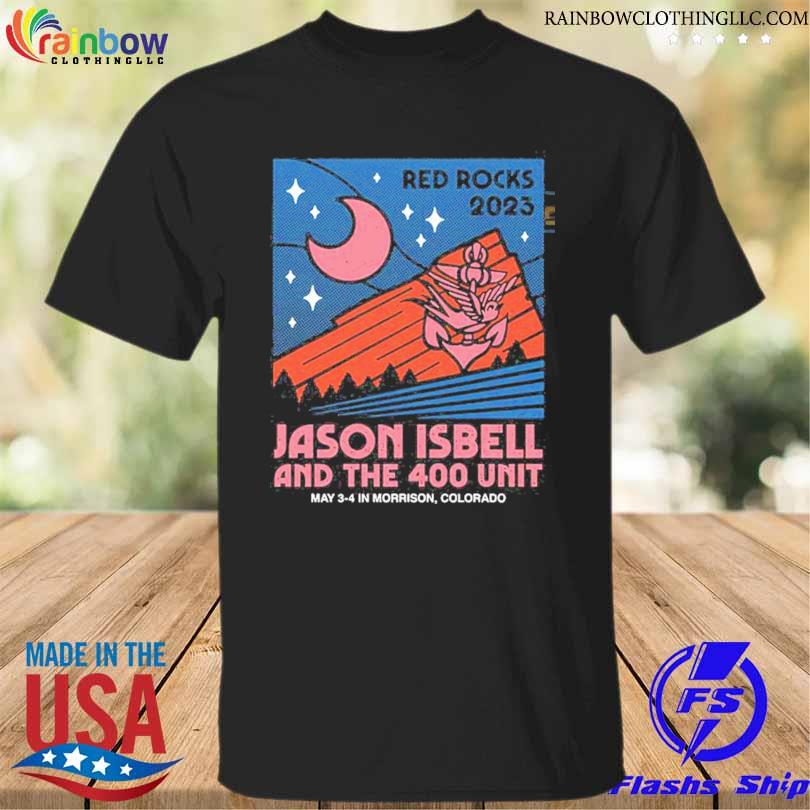 Jason isbell red rocks 2023 shirt