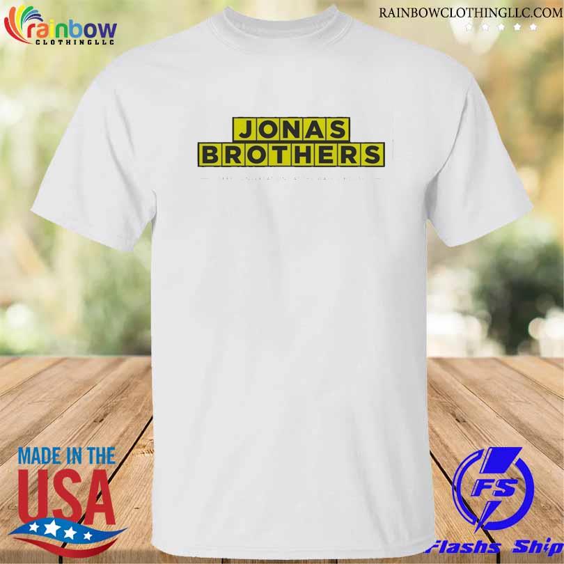 Jonas brothers 2023 tour concert shirt