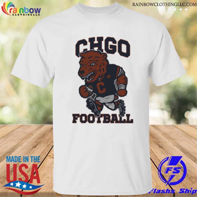 Kyle Brandt Wearing Chicago CHGO Football Shirt