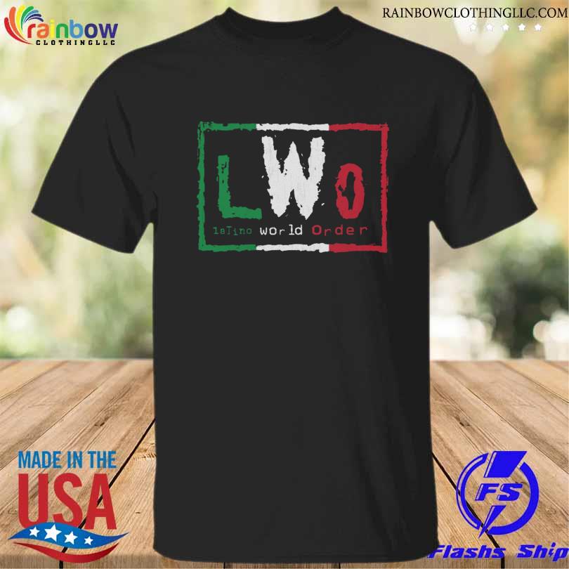 Lwo latino world order logo 2023 shirt