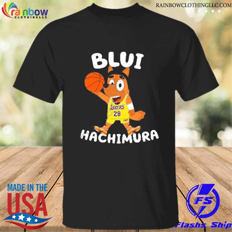 Official follow through the blue hachimura cap shirt