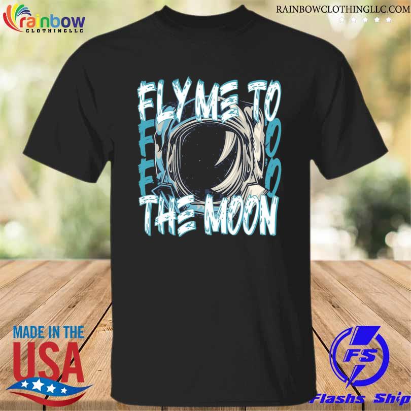 Retro illustration fly me to the moon 2023 shirt