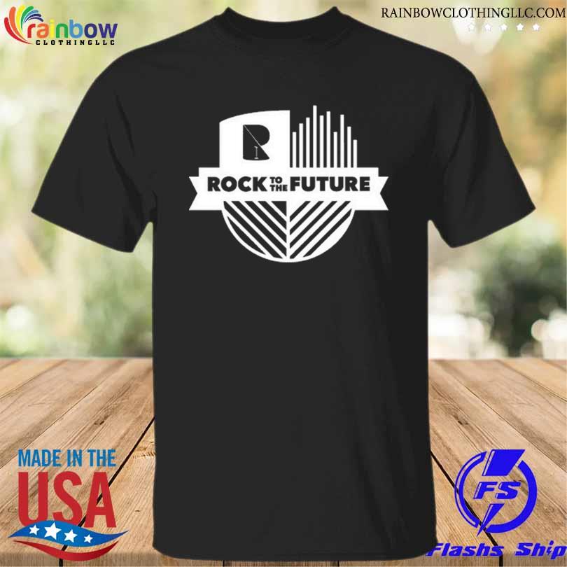 Rock to the future logo shirt