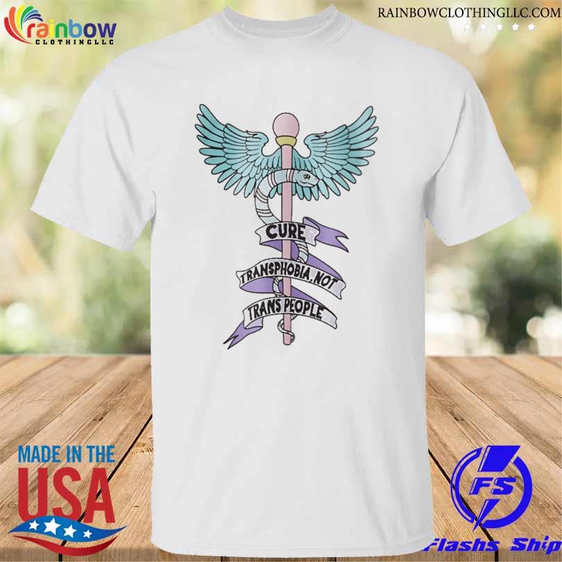 Target pride abprallen adult cure transphobia shirt