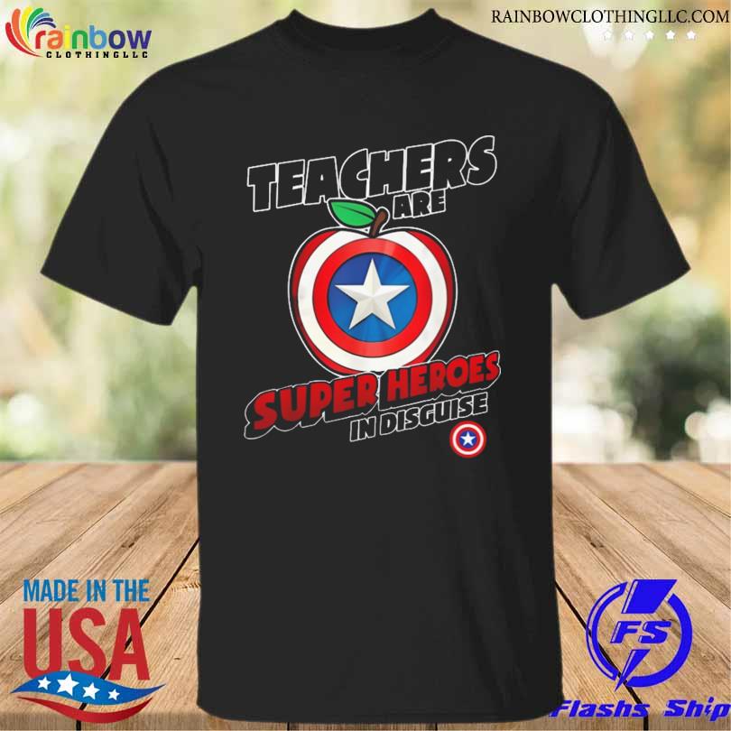 Teachers are super heroes in disguise 2023 shirta