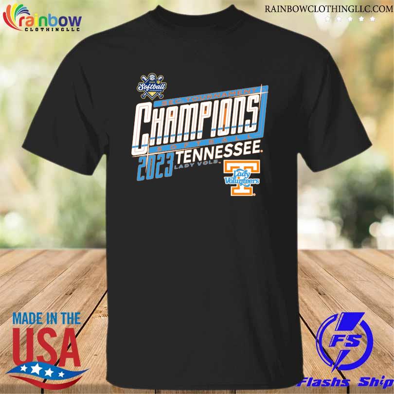 Tennessee Lady Vols Sec Tournament Champions Softball 2023 Shirt