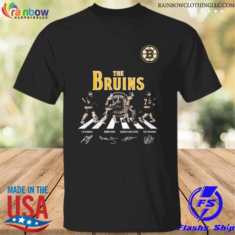The Bruins Cam Neely Bobby Orr Gerry Cheevers Ray Bourque shirt
