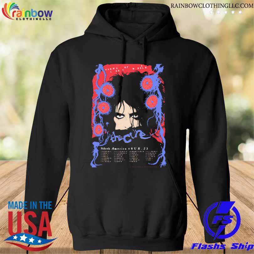 The cure shows of a lost world north america tour s hoodie den