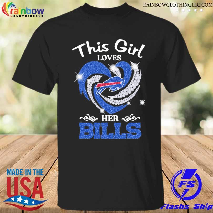 This girl loves her bills shirt