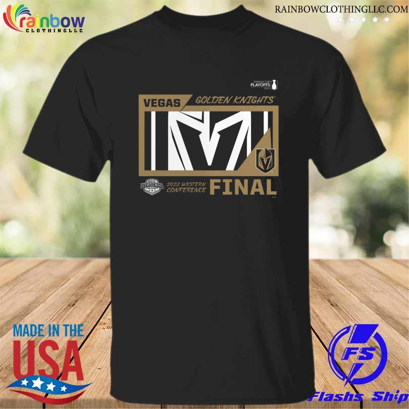 Vegas golden knights 2023 stanley cup playoffs western conference final shirt