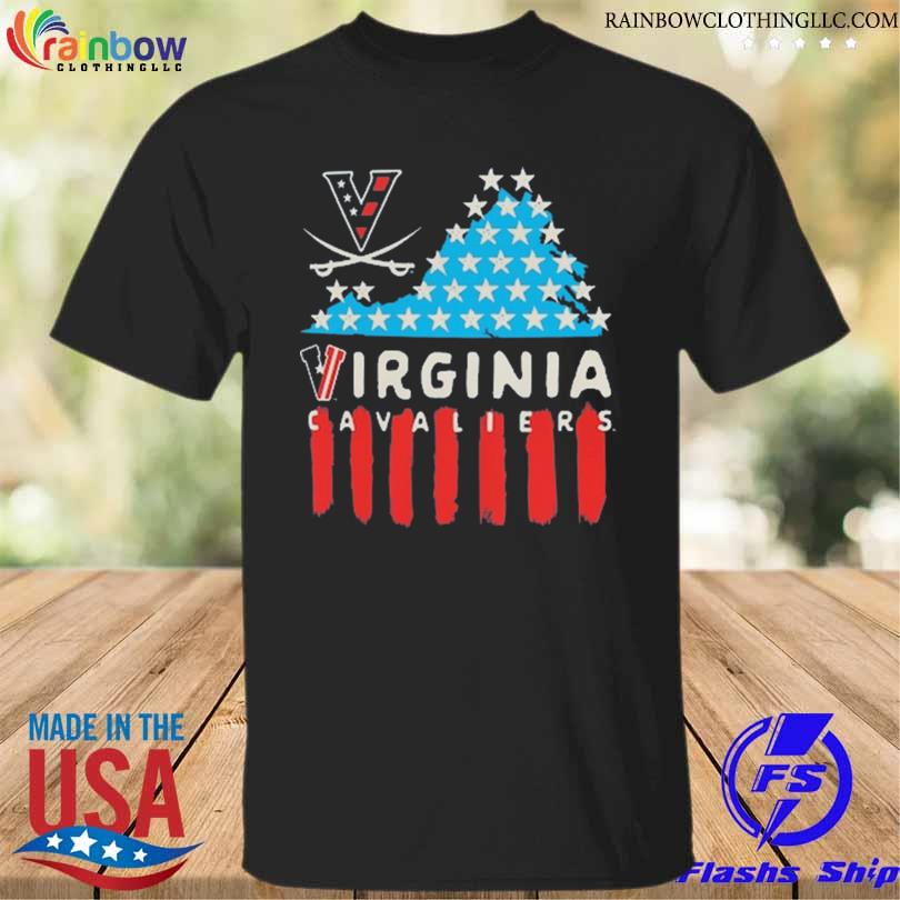 Virginia cavaliers red white 2023 shirt