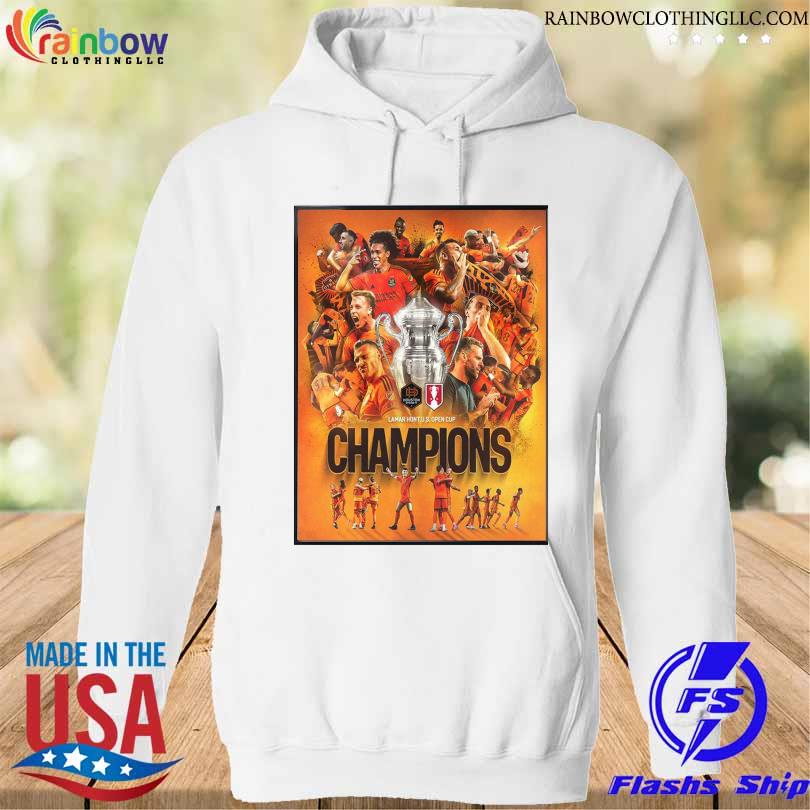 Bravo houston dynamo us open cup lamar hunt us open cup 2023 champions poster s hoodie trang