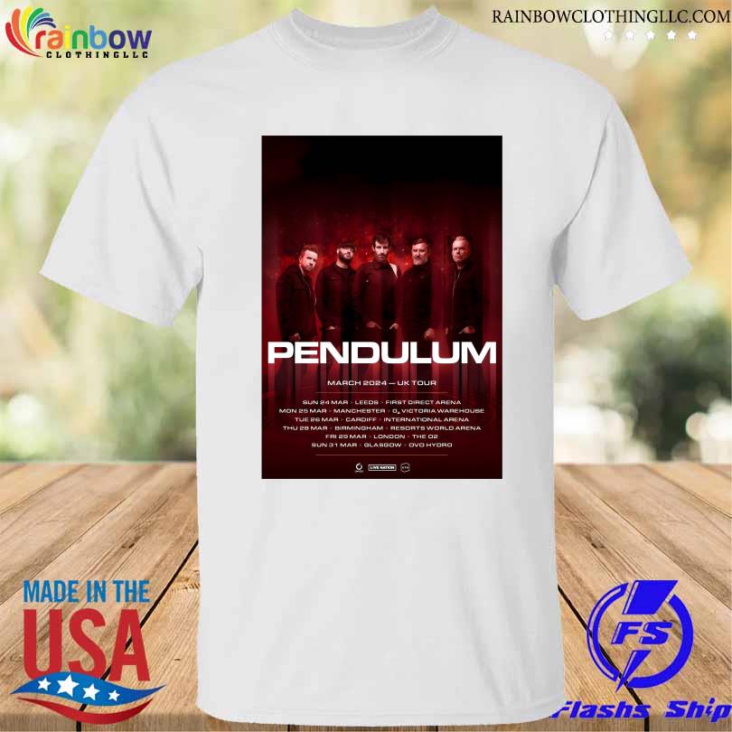 Pendulum the new year 2024 Uk shirt
