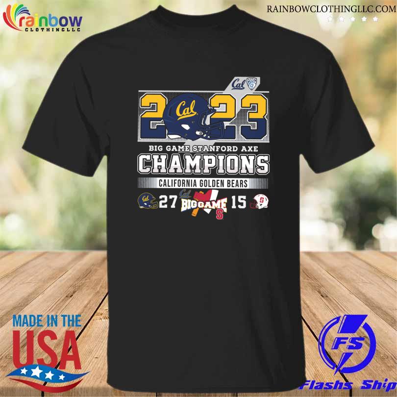 Funny big game stanford axe champions California Golden Bears and Stanford Cardinal shirt