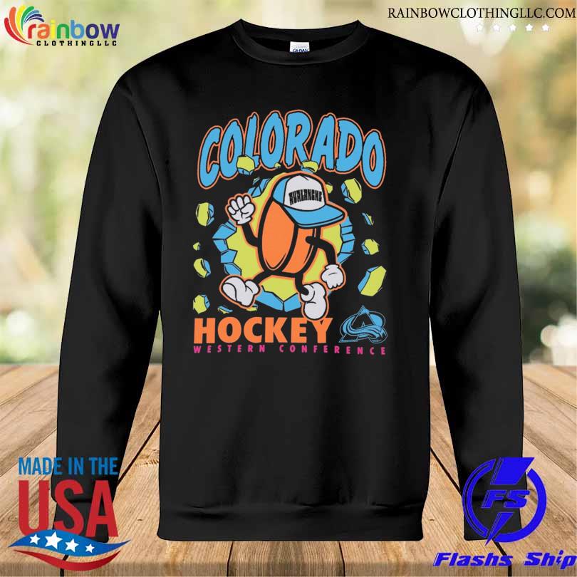 Toddler Colorado Avalanche Black Break Through T-Shirt Sweatshirt den